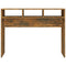 vidaXL Console Table Smoked Oak 105x30x80 cm Engineered Wood