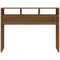 vidaXL Console Table Brown Oak 105x30x80 cm Engineered Wood