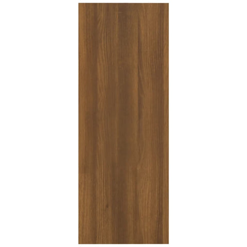 vidaXL Console Table Brown Oak 105x30x80 cm Engineered Wood