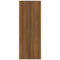 vidaXL Console Table Brown Oak 105x30x80 cm Engineered Wood
