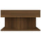 vidaXL Coffee Table Brown Oak 57x57x30 cm Engineered Wood