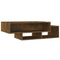 vidaXL Coffee Table Smoked Oak 105x55x32 cm Engineered Wood