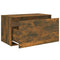 vidaXL Hall Bench 80x40x45 cm Smoked Oak Engineered Wood