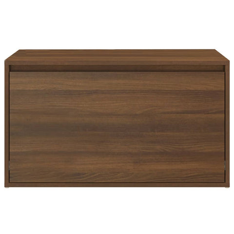 vidaXL Hall Bench 80x40x45 cm Brown Oak Engineered Wood