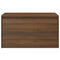 vidaXL Hall Bench 80x40x45 cm Brown Oak Engineered Wood