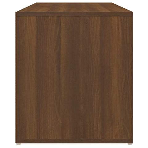 vidaXL Hall Bench 80x40x45 cm Brown Oak Engineered Wood