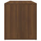 vidaXL Hall Bench 80x40x45 cm Brown Oak Engineered Wood