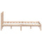 vidaXL Bed Frame without Mattress Double Solid Wood