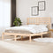 vidaXL Bed Frame without Mattress 120x190 cm Small Double  Solid Wood Pine