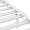 vidaXL Bed Frame without Mattress White Solid Wood Pine 120x200 cm