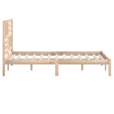 vidaXL Bed Frame without Mattress Solid Wood Pine 160x200 cm