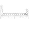 vidaXL Bed Frame without Mattress White 120x190 cm Small Double  Solid Wood