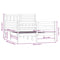 vidaXL Bed Frame without Mattress White Solid Wood 160x200 cm