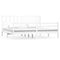 vidaXL Bed Frame without Mattress White 180x200 cm Super King  Solid Wood