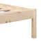 vidaXL Bed Frame without Mattress Small Double Solid Wood