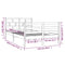 vidaXL Bed Frame without Mattress Small Double Solid Wood