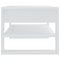 vidaXL Coffee Table White 102x55x45 cm Engineered Wood