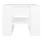 vidaXL Coffee Table White 55.5x55x45 cm Engineered Wood