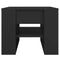 vidaXL Coffee Table Black 55.5x55x45 cm Engineered Wood