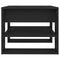 vidaXL Coffee Table Black 55.5x55x45 cm Engineered Wood