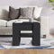 vidaXL Coffee Table Black 55.5x55x45 cm Engineered Wood