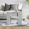 vidaXL Coffee Table Concrete Grey 55.5x55x45 cm Engineered Wood