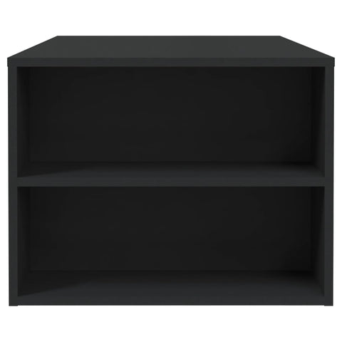 vidaXL Coffee Table Black 102x55x42 cm Engineered Wood