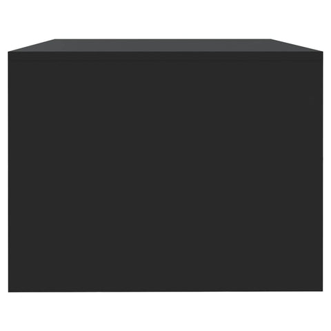 vidaXL Coffee Table Black 102x55x42 cm Engineered Wood
