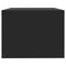 vidaXL Coffee Table Black 102x55x42 cm Engineered Wood
