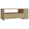 vidaXL Coffee Table Sonoma Oak 102x55x42 cm Engineered Wood