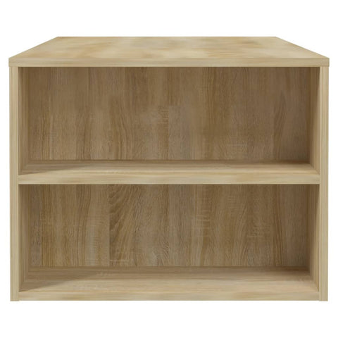 vidaXL Coffee Table Sonoma Oak 102x55x42 cm Engineered Wood
