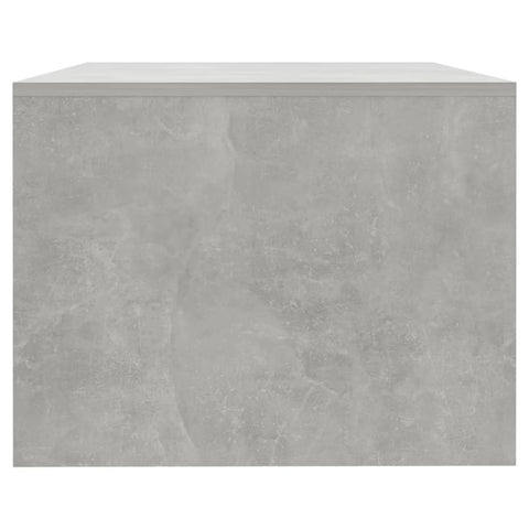 vidaXL Coffee Table Concrete Grey 102x55x42 cm Engineered Wood