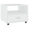 vidaXL Coffee Table White 55x55x40 cm Engineered Wood