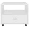 vidaXL Coffee Table White 55x55x40 cm Engineered Wood