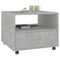 vidaXL Coffee Table Concrete Grey 55x55x40 cm Engineered Wood