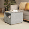 vidaXL Coffee Table Concrete Grey 55x55x40 cm Engineered Wood