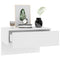 vidaXL Wall-mounted Bedside Cabinets 2 pcs White
