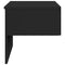 vidaXL Wall-mounted Bedside Cabinets 2 pcs Black