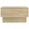vidaXL Wall-mounted Bedside Cabinets 2 pcs Sonoma Oak