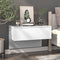 vidaXL Wall-mounted Bedside Cabinets 2 pcs High Gloss White