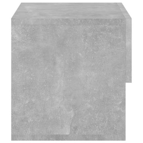 vidaXL Wall-mounted Bedside Cabinets 2 pcs Concrete Grey