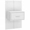 vidaXL Wall-mounted Bedside Cabinets 2 pcs White