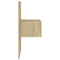 vidaXL Wall-mounted Bedside Cabinet Sonoma Oak