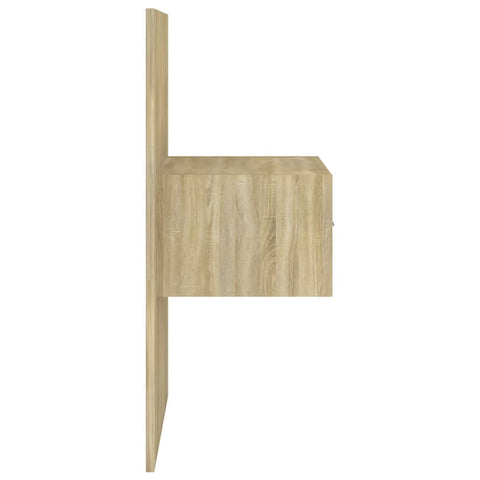 vidaXL Wall-mounted Bedside Cabinets 2 pcs Sonoma Oak