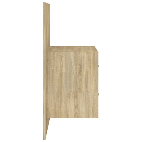 vidaXL Wall-mounted Bedside Cabinets 2 pcs Sonoma Oak