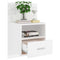vidaXL Wall-mounted Bedside Cabinets 2 pcs White