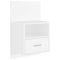 vidaXL Wall-mounted Bedside Cabinets 2 pcs White