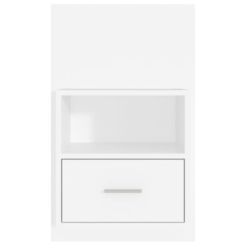 vidaXL Wall-mounted Bedside Cabinets 2 pcs White