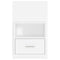 vidaXL Wall-mounted Bedside Cabinets 2 pcs White