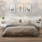 vidaXL Wall-mounted Bedside Cabinets 2 pcs White